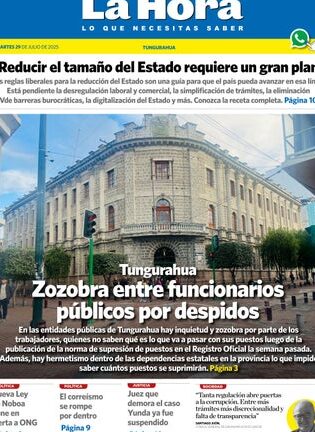Tungurahua 29 de julio de 2025 by DIARIO LA HORA - Issuu