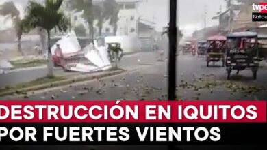 Loreto: fuertes vientos desprenden techos de casas y alarman a la ...