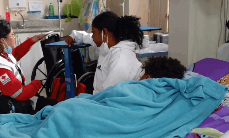 Cruz Roja brindó apoyo crucial tras grave accidente en Chimborazo