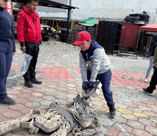 Mini Bomberos en Acción: Concluyó el curso vacacional en Guamote