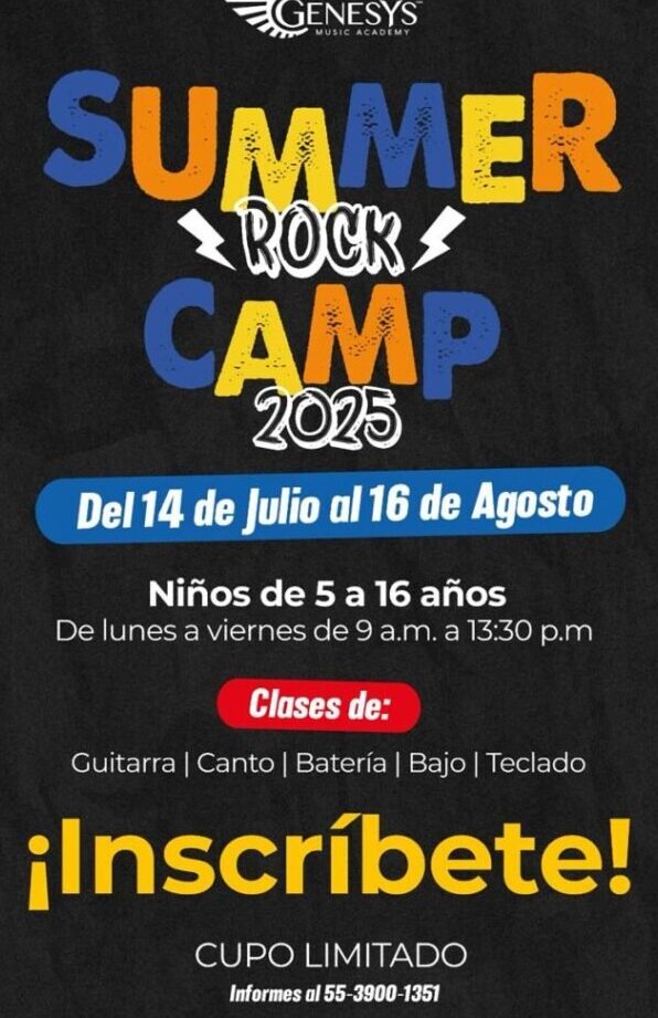 Curso de verano en Lomas Verdes 2025 | Genesys Music