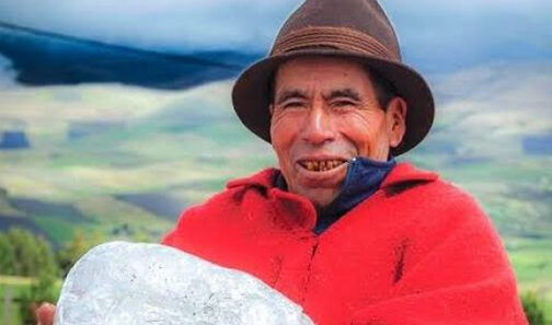 Baltazar Ushca, el último hielero de la montaña sagrada