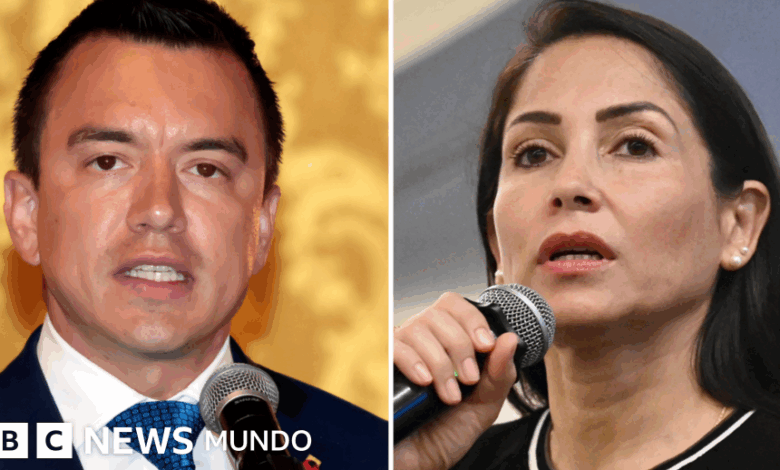 Daniel Noboa vs. Luisa González: qué diferencias hay entre la ...