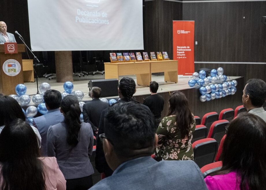 ESPOCH IMPULSA LA INVESTIGACIÓN: PRESENTA NUEVE NUEVOS LIBROS DE ...