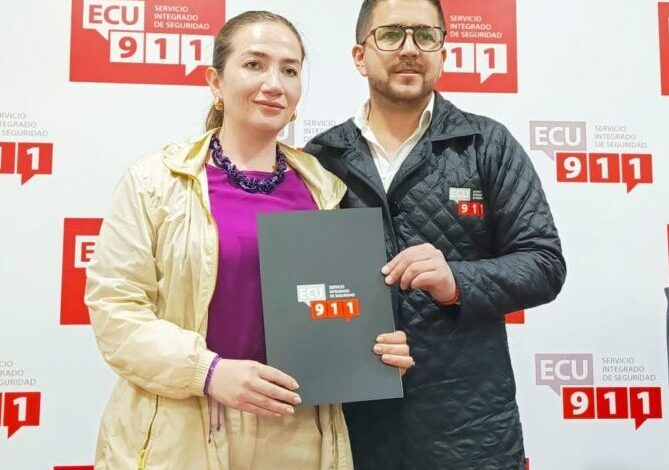 ECU 911 transfirió insumos a la Gobernación de Chimborazo