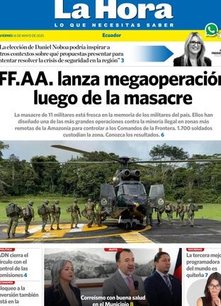 Nacional: 16 de mayo, 2025 by DIARIO LA HORA - Issuu