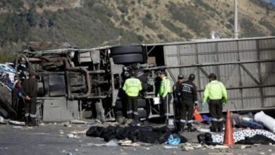 Trágico accidente en Ecuador: al menos 11 muertos y 12 heridos por ...
