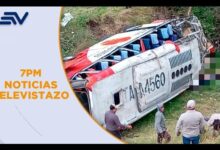 Tragedia en Chimborazo: bus cayó a un barranco y dejó nueve ...