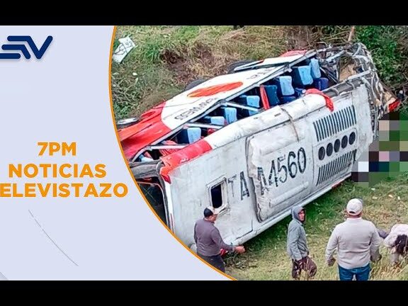 Tragedia en Chimborazo: bus cayó a un barranco y dejó nueve ...