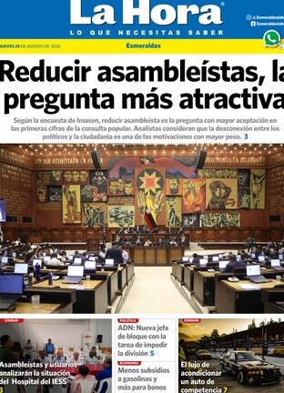 Esmeraldas: 28 de agosto, 2025 by DIARIO LA HORA - Issuu