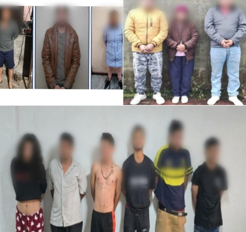 Operativo deja 12 capturados y revela red criminal en Chimborazo