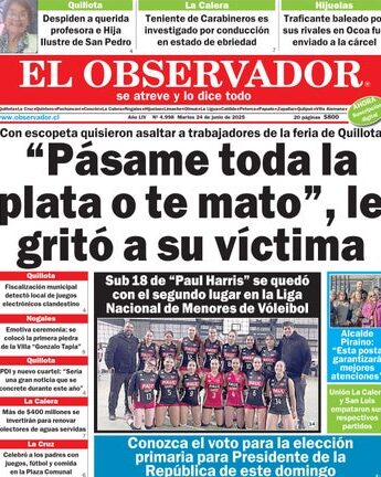 EDICION IMPRESA EO MARTES 240625 by El Observador - Issuu