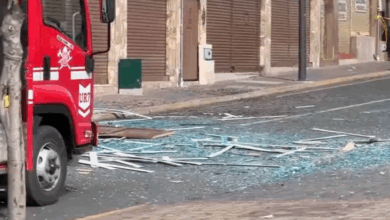 Explosión por gas deja dos heridos graves y destrozos en el centro ...