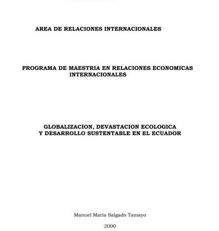 PDF) Interfase urbano-rural en Ecuador: hacia un desarrollo ...
