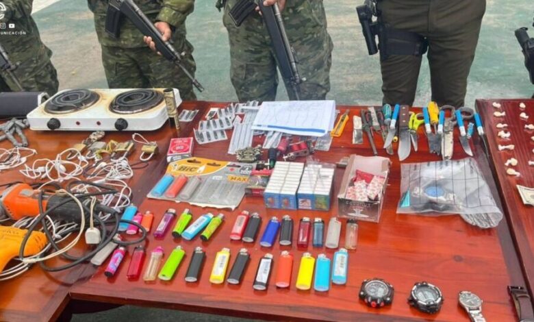 Operativo Militar en Prisión de Cañar, Ecuador, Revela Arsenal de ...