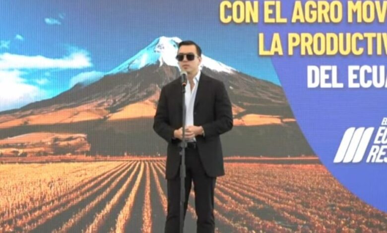 Daniel Noboa condona deudas de Juntas de Agua - El Comercio