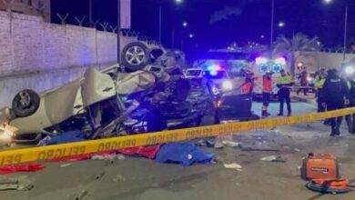Accidente de tránsito en Riobamba deja cinco muertos