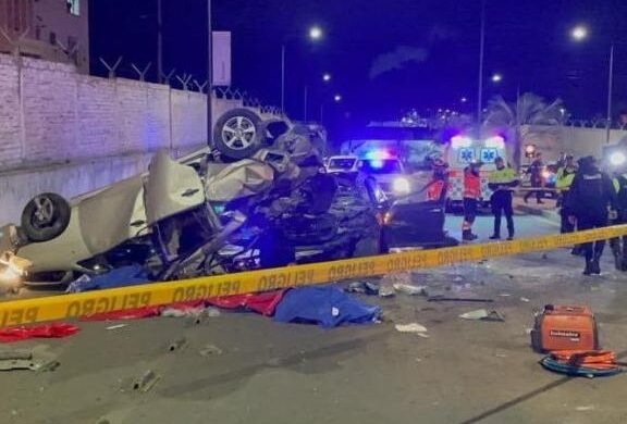 Accidente de tránsito en Riobamba deja cinco muertos