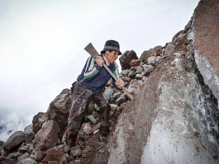 Muere a los 80 años Baltazar Ushca, el último hielero del Chimborazo