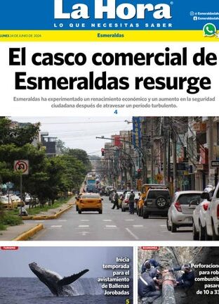 Esmeraldas: 24 de Junio, 2024 by LA HORA Ecuador - Issuu