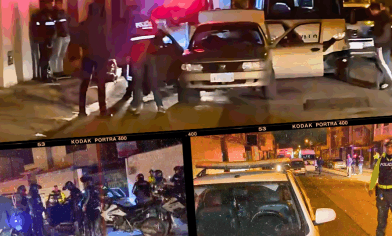 Persecución policial acaba con un muerto y dos detenidos en Riobamba