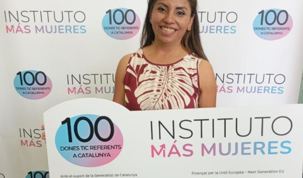 Científica de Riobamba brilla entre las 100 Mujeres TIC de Cataluña