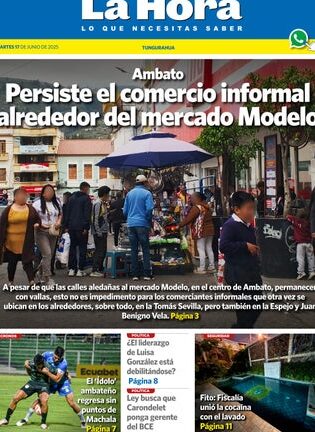 Tungurahua 17 de junio de 2025 by DIARIO LA HORA - Issuu