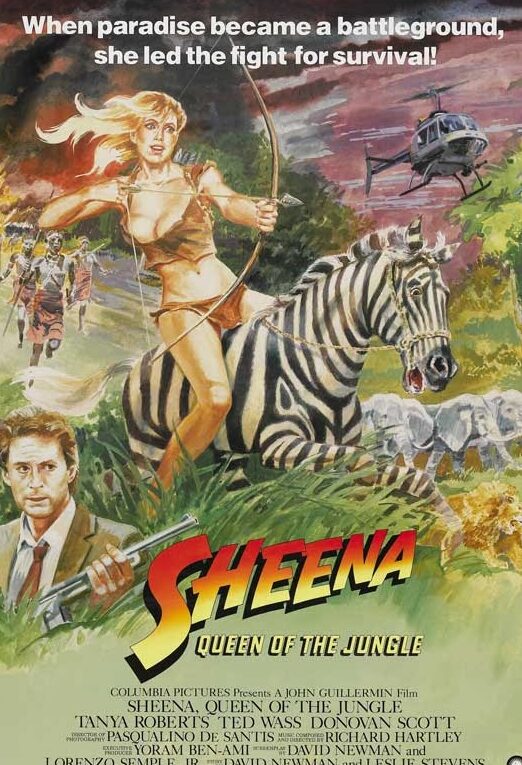 El Frikinomikon: Sheena, reina de la jungla, la película.