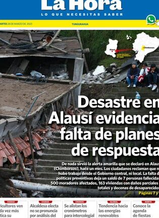 Tungurahua: 28 de marzo, 2023 by LA HORA Ecuador - Issuu
