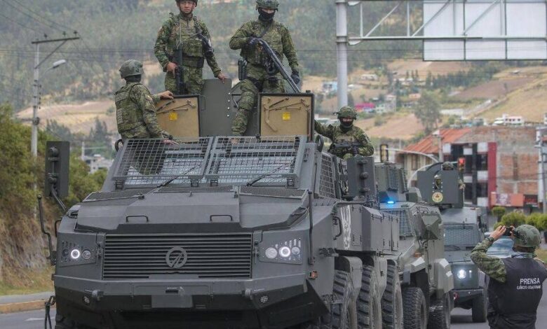Los 2 policías secuestrados en Chimborazo fueron liberados