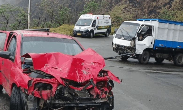 Terrible accidente en Pallatanga deja 7 heridos, entre ellos un niño