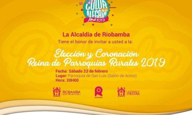 reinadelasparroquiasrurales2019 - البحث / X