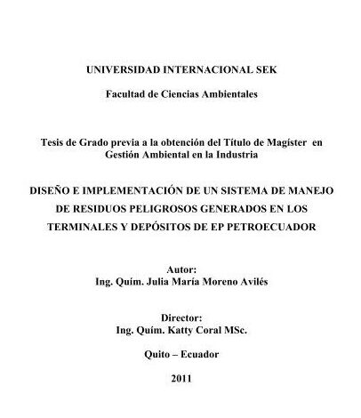 Sistema de Manejo de Residuos Peligrosos EP PETROECUADOR.pdf