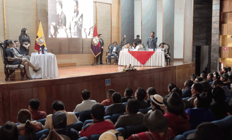 Chimborazo entregó al Prefecto Hermel Tayupanda el Mandato del ...