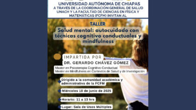 Benemérita UNACH organiza taller sobre salud mental con técnicas ...