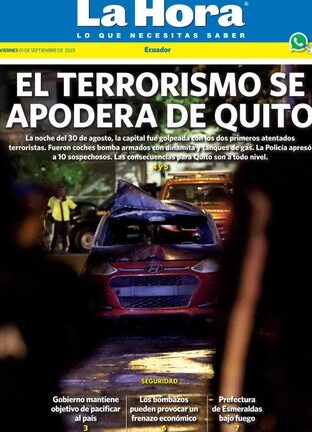 Nacional: 01 de septiembre, 2023 by LA HORA Ecuador - Issuu