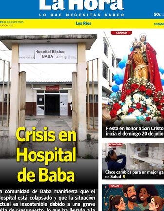 Los Ríos: 14 de julio, 2025 by DIARIO LA HORA - Issuu