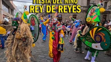 PASE DEL NIÑO REY DE REYES RIOBAMBA 2025. DANZAS Y BAILES TIPICOS ...