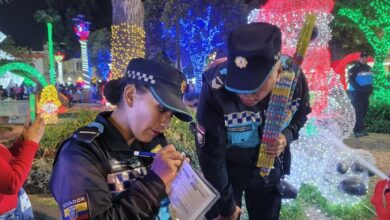 Continúa el control a fuegos artificiales en Riobamba