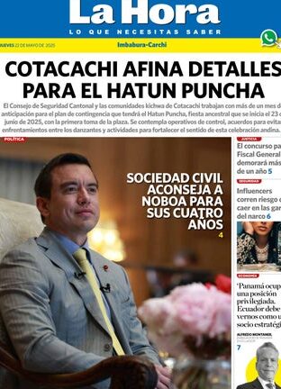 Imbabura - Carchi: 22 de mayo, 2025 by DIARIO LA HORA - Issuu