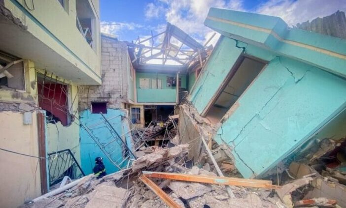 Explosión de gas en Riobamba deja heridos y causa estragos en el ...