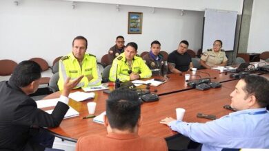 Reunión de trabajo con la Policía Nacional