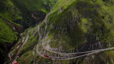 La épica construcción del ferrocarril más audaz de los Andes