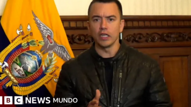 Ecuador: el presidente Noboa declara la existencia de un conflicto ...