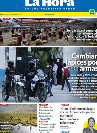 Tungurahua 09 de septiembre de 2025 by DIARIO LA HORA - Issuu