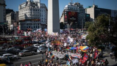 El Tercer Malón de la Paz llegó a Buenos Aires y sigue frente a la ...
