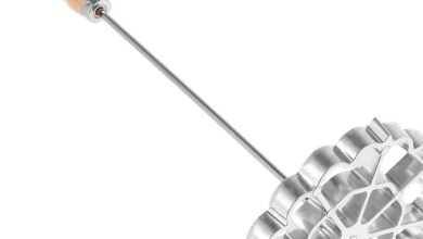 Amazon.com: HOLIDYOYO Bunuelos Mold with Handle Rosette Timbale ...