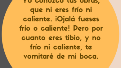 Apocalipsis 3:15:16 - Sembrando La Buena Semilla