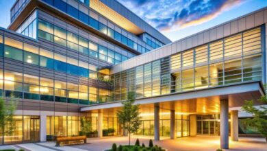 Modern Hospital Architecture Striking Design Addressing Patient ...