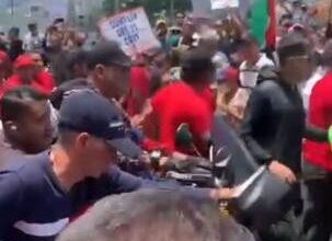 Reportan trifulca entre dirigentes del PSUV y trabajadores durante ...
